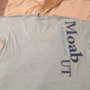 The most basic t shirt super soft with the logo...